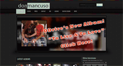 Desktop Screenshot of donmancuso.com